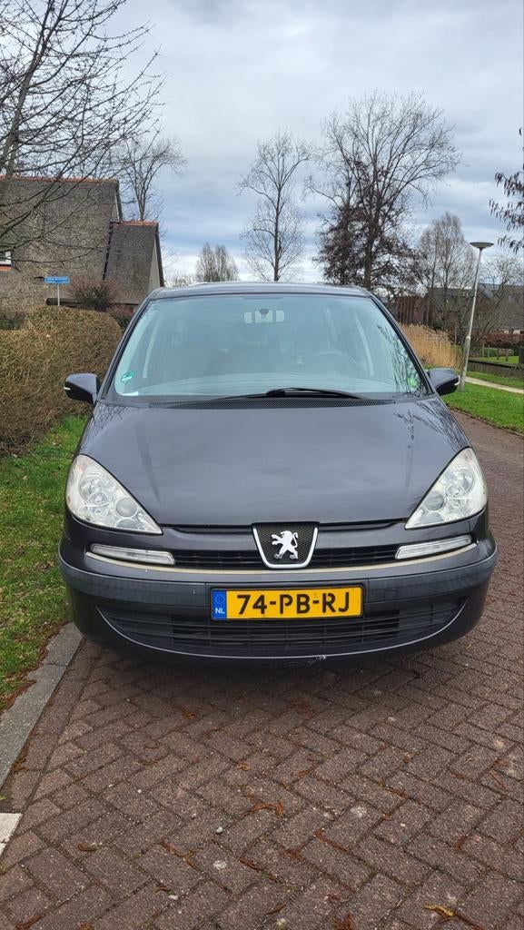 Peugeot 807 2.2 16V 8PL 2004 Grijs, Auto's, Peugeot, Particulier, ABS, Airbags, Airconditioning, Alarm, Boordcomputer, Centrale vergrendeling