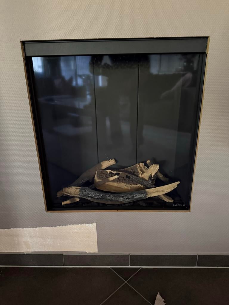 Kal-fire gaskachel, Ophalen, Gebruikt, Inbouwhaard, Gashaard