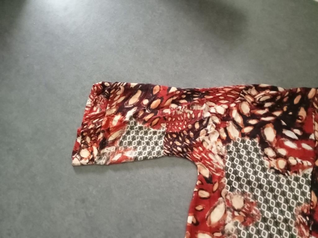 Mooi kimono jasje mooie warme kleuren, Kleding | Dames, Ophalen of Verzenden, Nieuw, Maat 38/40 (M)