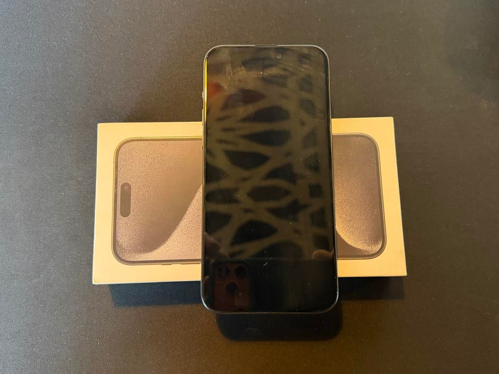 iPhone 15 Pro Max | Titanium Zwart | 256GB |, 256 GB, Gebruikt, Zwart, IPhone 15 Pro Max