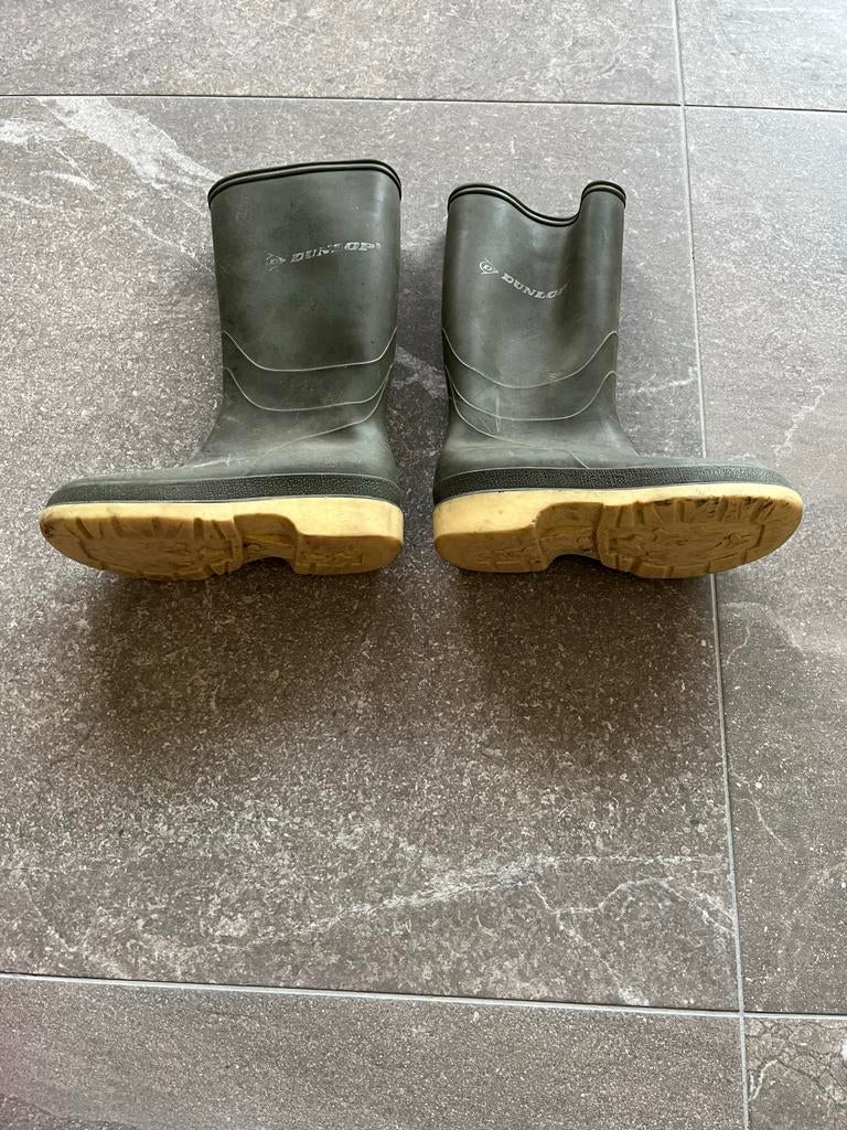 Dunlop rubberen laarzen maat 30 voor jongen, Ophalen of Verzenden, Gebruikt, Jongen, Laarzen