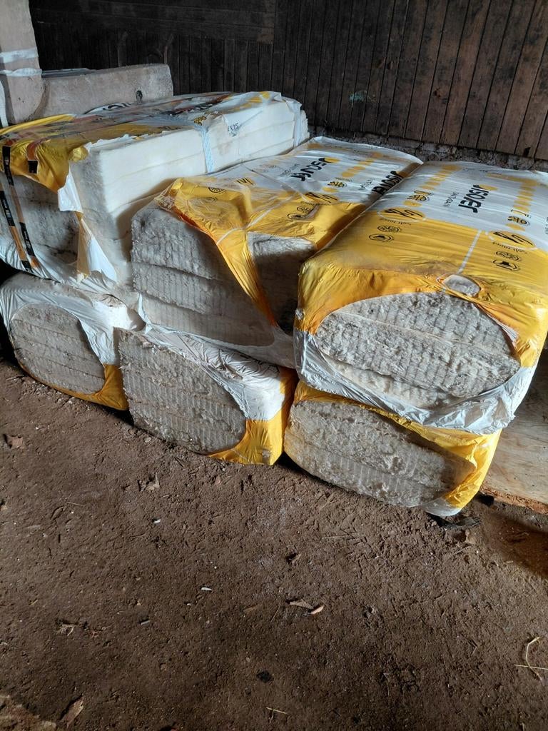 6 pakken ISOVER isolatie, Doe-het-zelf en Verbouw, Isolatie en Afdichting, Ophalen, 12 cm of meer, Nieuw, 15 m² of meer