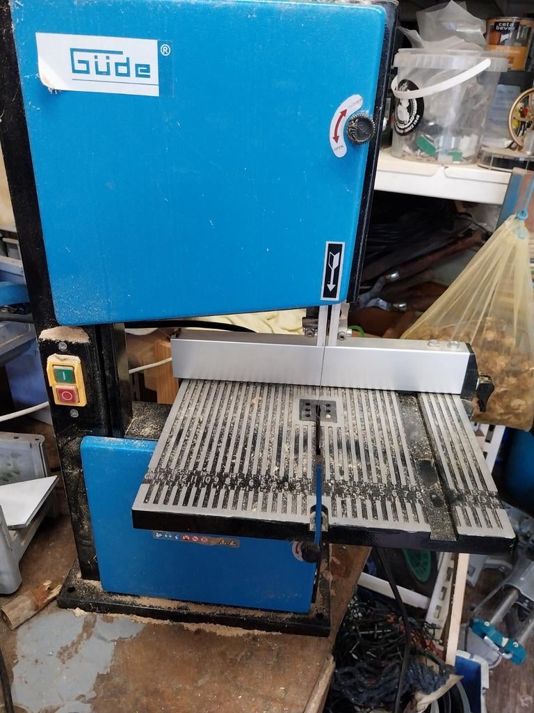 Güde Lintzaag GBS 200 - Krachtige Zaagmachine, Doe-het-zelf en Verbouw, Gereedschap | Zaagmachines, Gebruikt, 70 mm of meer, Güde