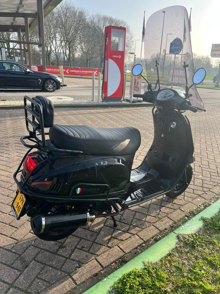 Senzo rivalux s, Ophalen, Maximaal 45 km/u, Zo goed als nieuw, Benzine