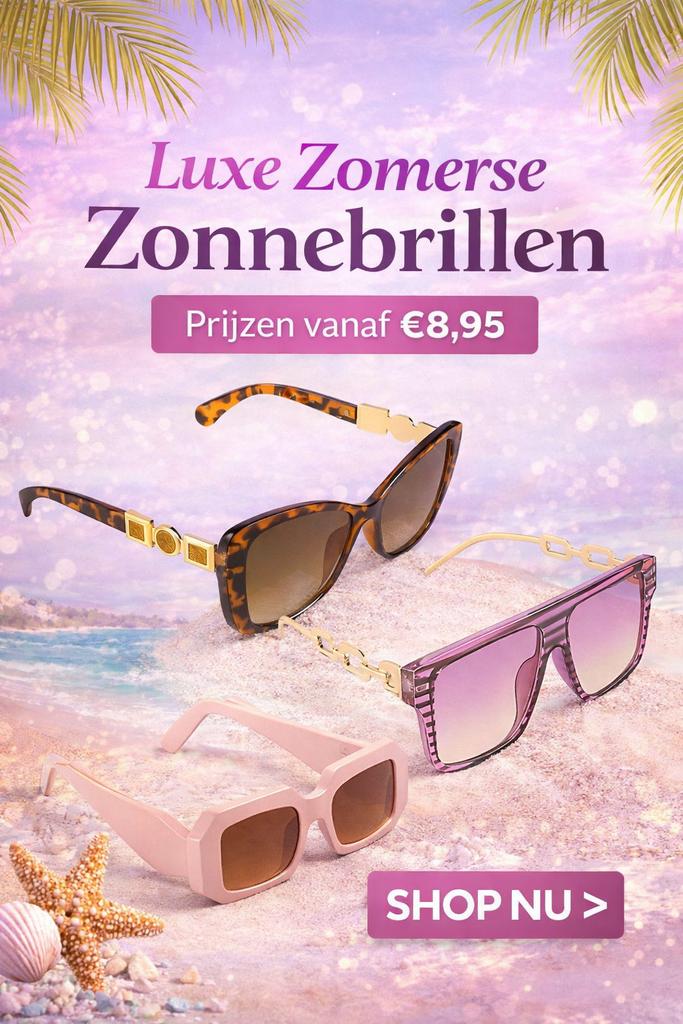 Luxe Zomerse Zonnebrillen - Bescherm je ogen in stijl!, Sieraden, Tassen en Uiterlijk, Zonnebrillen en Brillen | Dames, Overige merken