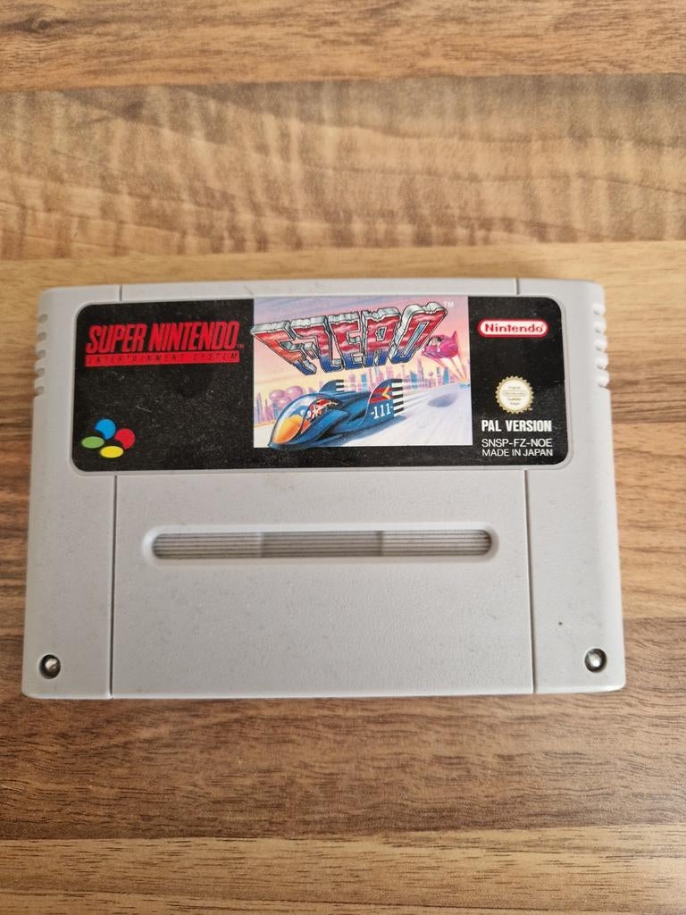 F-Zero Super Nintendo, 1 speler, Racen en Vliegen, Eén computer, Ophalen of Verzenden