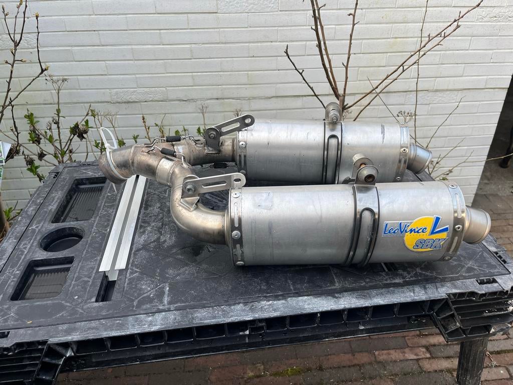 Leovince uitlaten voor KTM Superduke 2007 (geen DB-killers), Ophalen of Verzenden, Gebruikt