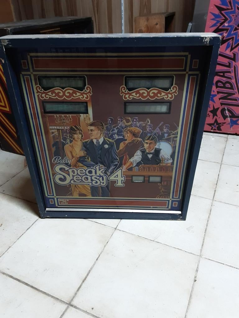 Flipperkast bally 1982 speakeasy 4, voor opmaak, Verzamelen, Automaten | Flipperkasten, Ophalen, Gebruikt, Flipperkast