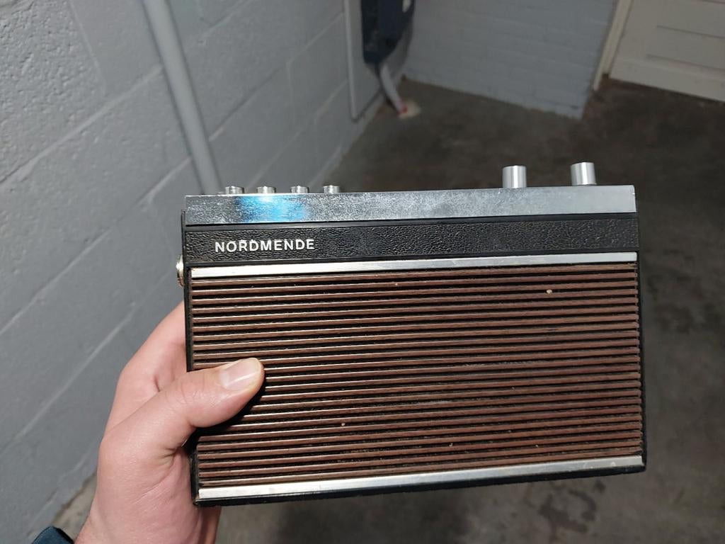 Nordmende Corvette radio, Ophalen of Verzenden, Zo goed als nieuw, Radio