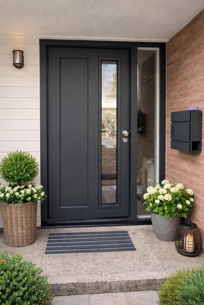 Voordeuren en kozijnen uit eigen werkplaats. Garagedeuren, 200 cm of meer, Minder dan 100 cm, Wit, Nieuw