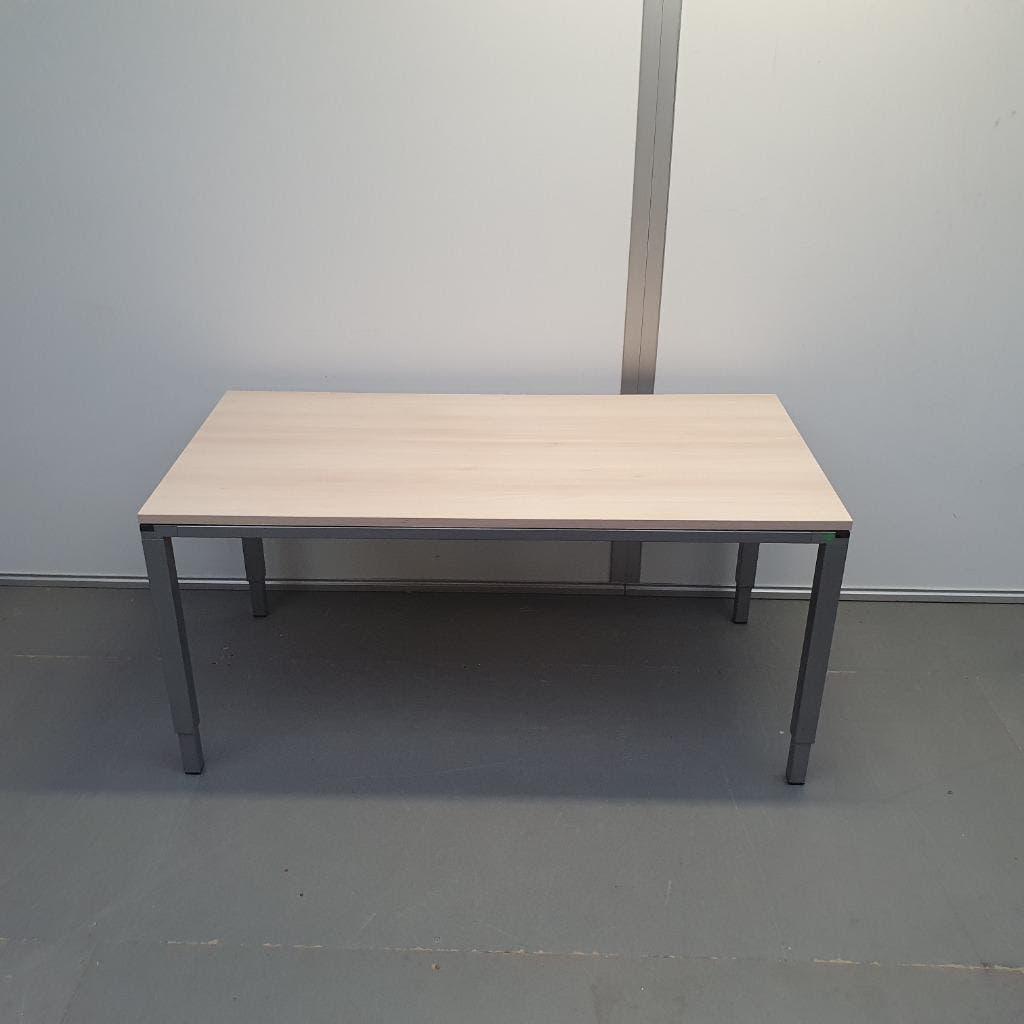 Ahrend slingerbureau kantoortafel bureau 160x80 cm, Ophalen, Gebruikt