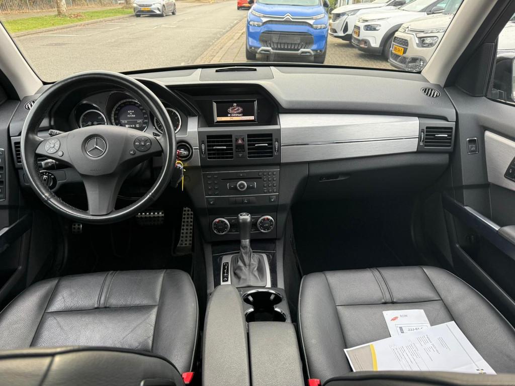 Mercedes-Benz GLK-klasse 300 4-Matic, Leder, Panodak, Navi, Automaat, Gebruikt, Zwart, 2000 kg