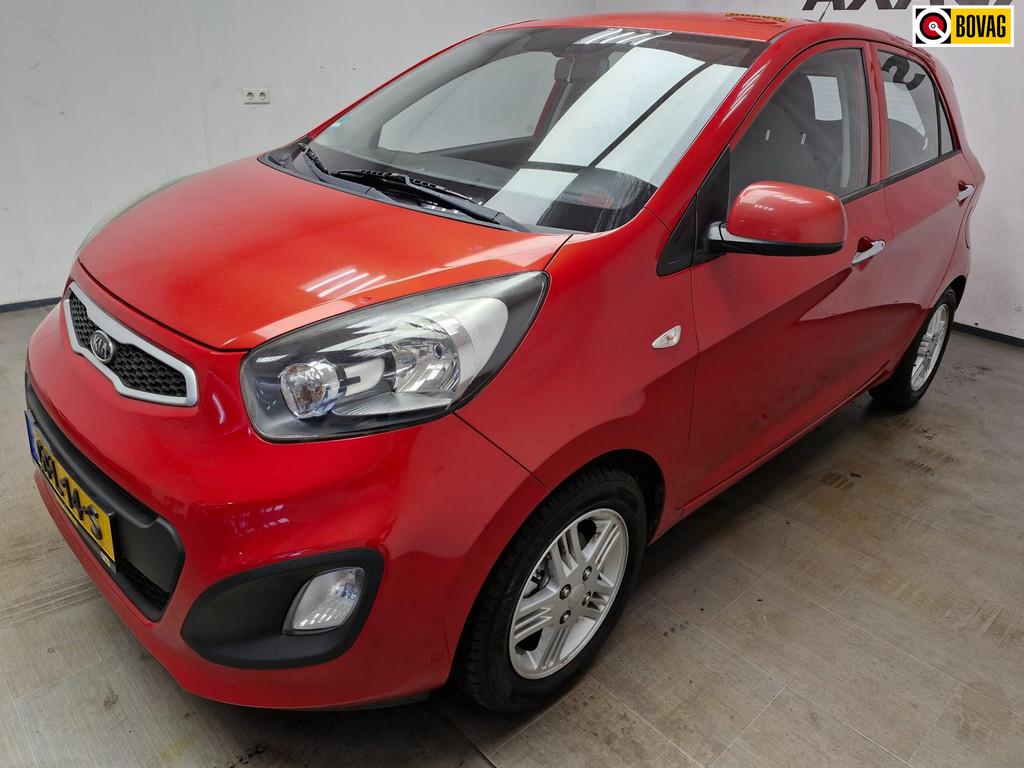 Kia PICANTO 1.0 CVVT AIRCO ! GARANTIE ! NIEUWE APK !, Voorwielaandrijving, Euro 5, Gebruikt, 400 kg