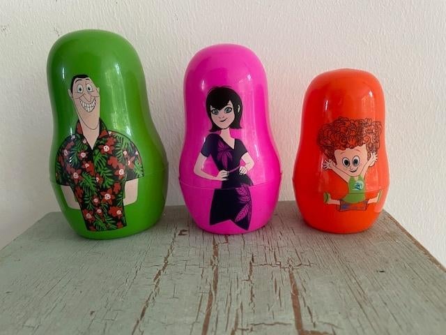 Hotel transylvania mcdonald's matroesjka poppen. 2018., Ophalen, Zo goed als nieuw