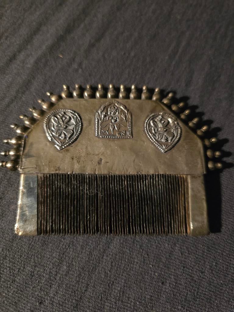 Indiaanse haarkam 18e/19e eeuw, Ophalen of Verzenden