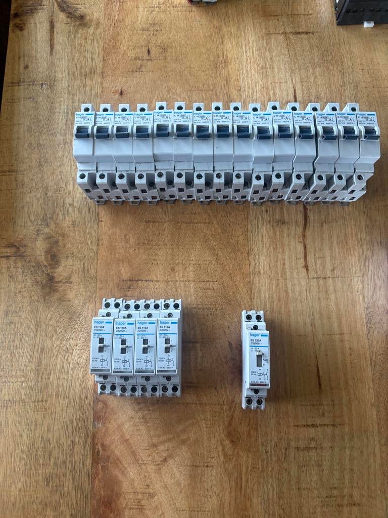 Automaten meterkast hager, Doe-het-zelf en Verbouw, Ophalen of Verzenden, Gebruikt, Overige typen