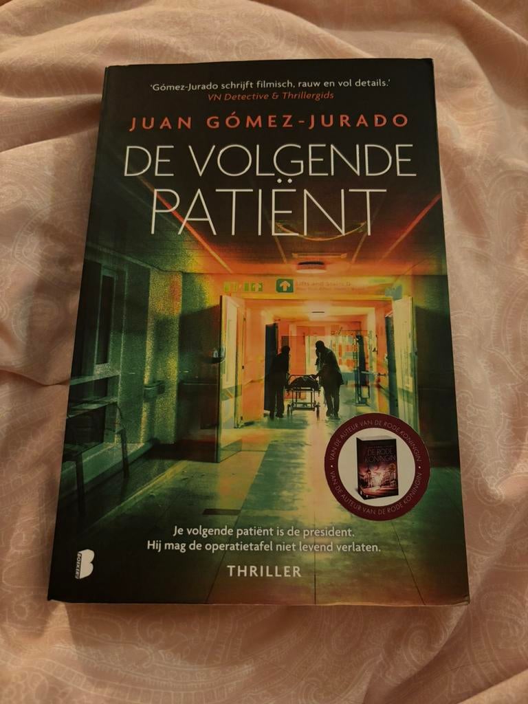 De volgende patiënt - Juan Gómes Jurado, Boeken, Ophalen of Verzenden, Zo goed als nieuw