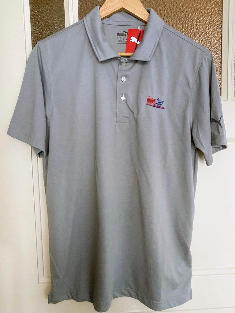 Fusion Polo van Puma, maat: M, quarry, NIEUW, Kleding | Heren, Puma, Maat 48/50 (M), Nieuw, Ophalen of Verzenden