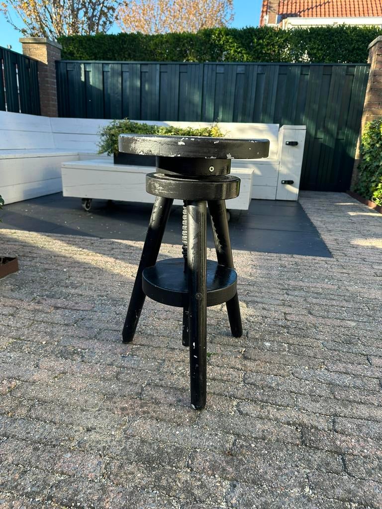 Draaikruk, Ophalen, Gebruikt, Hout