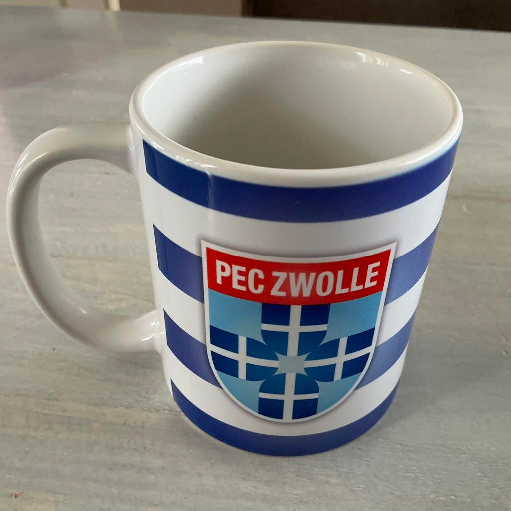 PEC Zwolle mok, Ophalen, Zo goed als nieuw, Overige stijlen, Kop(pen) en/of Schotel(s)