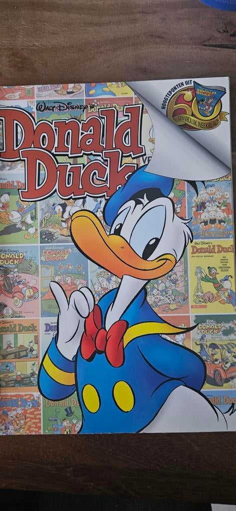 Donald duck 60 jaar, Boeken, Stripboeken, Eén stripboek, Ophalen of Verzenden, Zo goed als nieuw