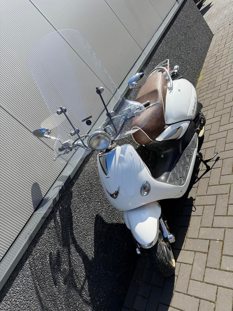 Witte Cubana 50 Scooter 1683km, Ophalen, Gebruikt, Overige typen, Overige merken