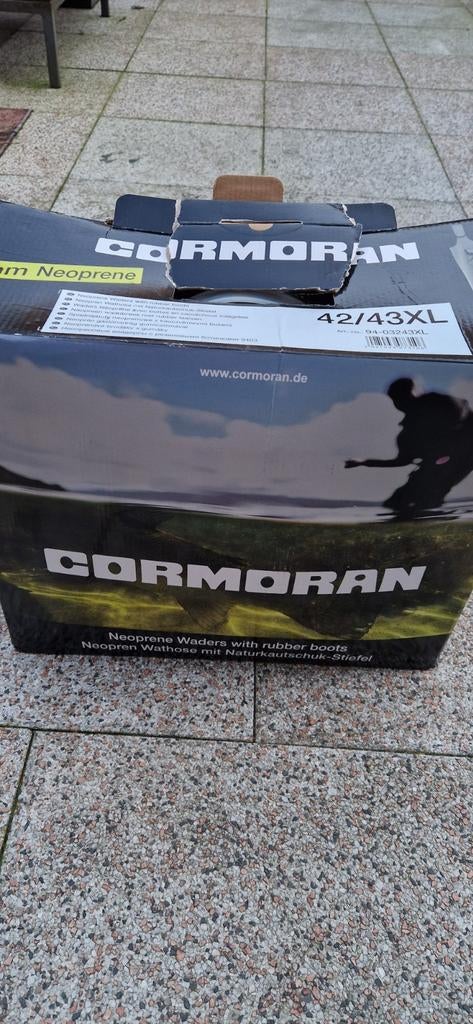 Vis Cormoran Neopreen Waadbroek met rubber laarzen 42/43XL, Ophalen of Verzenden, Nieuw, Kleding