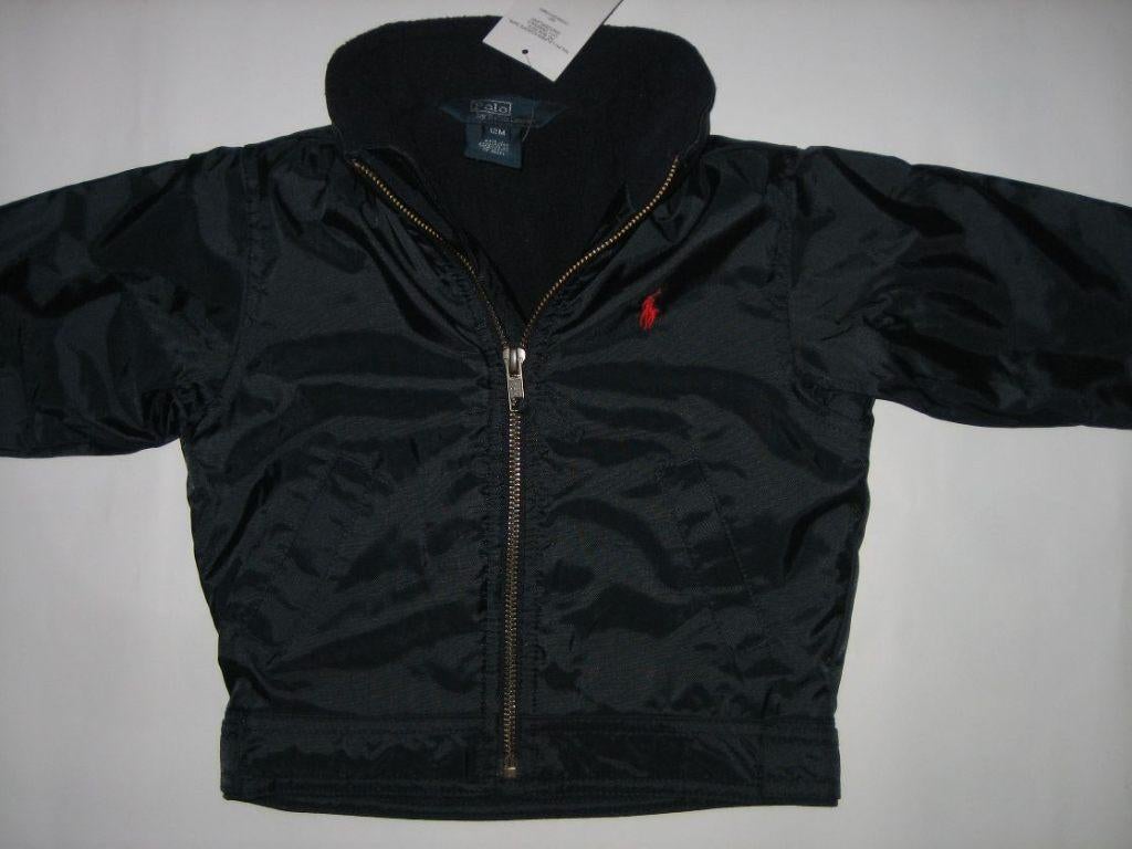 Ralph Lauren nieuw leuk jasje fleece blauw 80, Kinderen en Baby's, Nieuw, Ophalen of Verzenden, Jasje, Polo Ralph Lauren