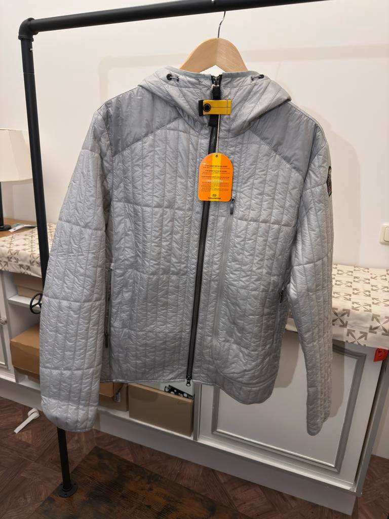 Parajumpers jas nieuw maat L grijs, Kleding | Heren, Jassen | Winter, Ophalen of Verzenden, Nieuw, Maat 52/54 (L), Grijs