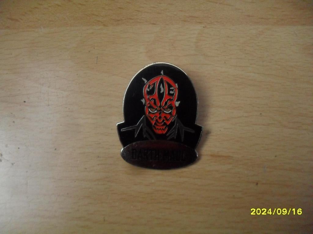 Zo Goed Als Nieuwe Star Wars Pin Darth Maul, Verzamelen, Ophalen of Verzenden, Zo goed als nieuw, Gebruiksvoorwerp