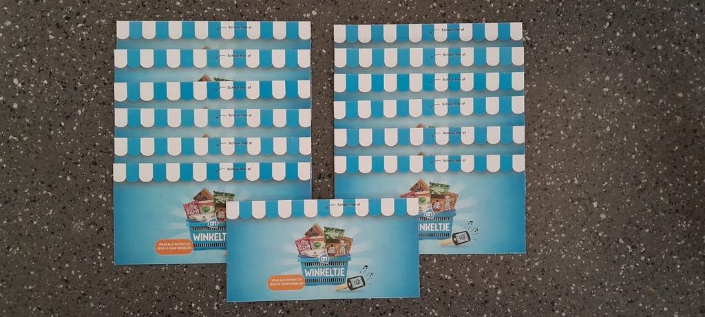 Ah Winkeltje ~ mini's boodschappen ~ 13 ongeopende setjes, Verzamelen, Supermarktacties, Albert Heijn, Ophalen of Verzenden