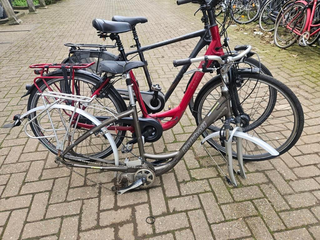 Ebike onderdelen, Fietsen en Brommers, Fietsonderdelen, Ophalen, Zo goed als nieuw