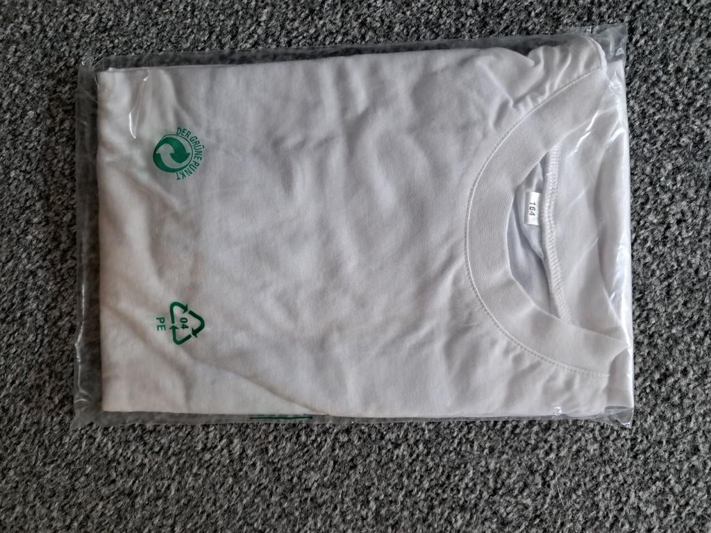 Wit T-shirt - Nieuw in verpakking, Ophalen of Verzenden, Nieuw, Jongen of Meisje, Shirt of Longsleeve