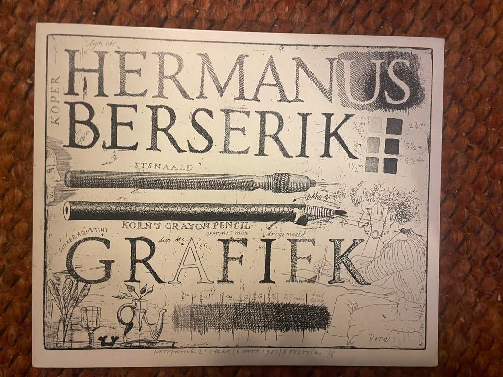 Hermanus Berserik - twee boeken, Ophalen of Verzenden, Zo goed als nieuw