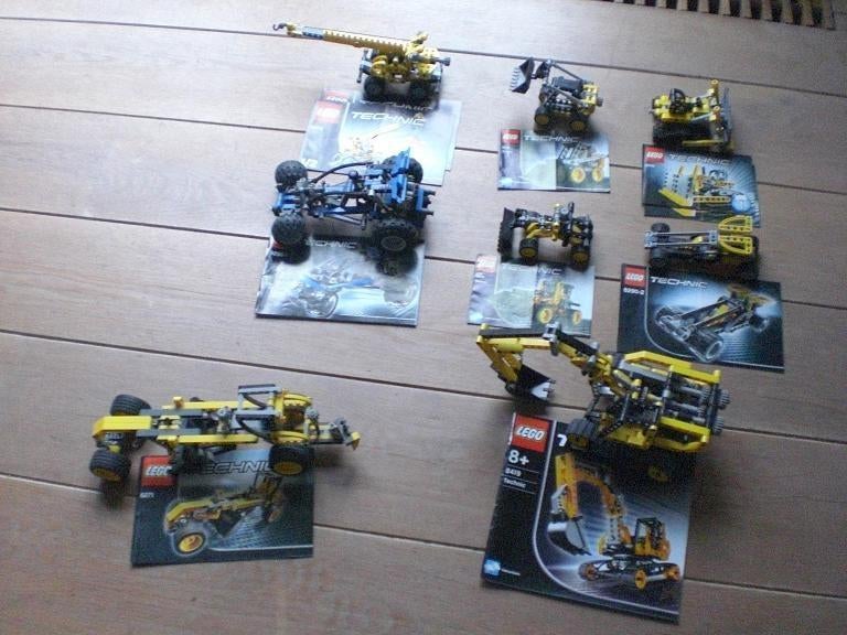 Diverse Lego voertuigen zgan, compleet + boekjes., Ophalen of Verzenden, Zo goed als nieuw, Complete set, Lego