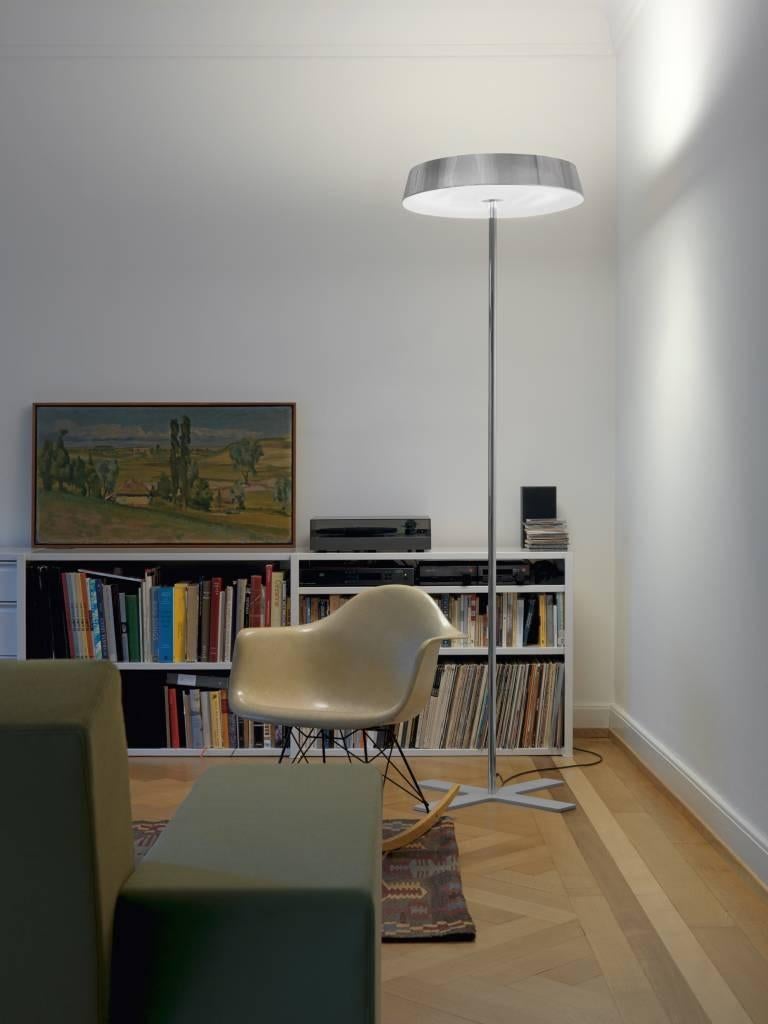 Belux Koi Naoto Fukasawa staanlampen mat wit dimbaar design, Ophalen, Zo goed als nieuw, Minimalist 'Super Normal', Metaal