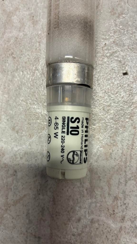 6 TL lampen (150 cm) plus Philips starters, Overige typen, Overige fittingen, Zo goed als nieuw, Ophalen