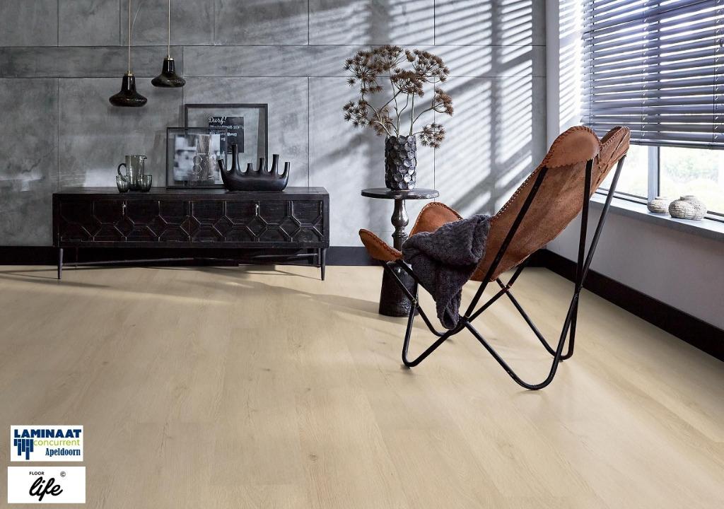 Floor Life Loose-Lay Mayfair Beige Oak 5011 Pvc stroken 5mm, 75 m² of meer, Beige, Nieuw, Ophalen of Verzenden