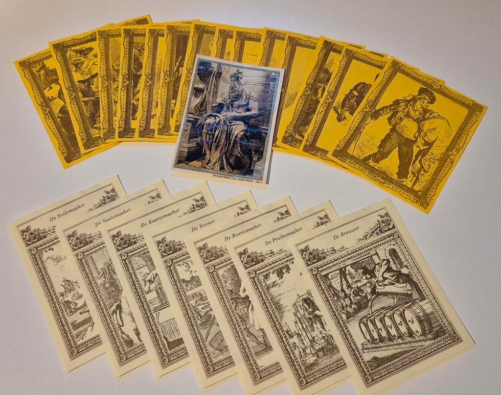 Sigarenbandjes & Kaartjes Amsterdam 1964, Verzamelen, Ophalen of Verzenden, Gebruikt, Sigarenbandjes