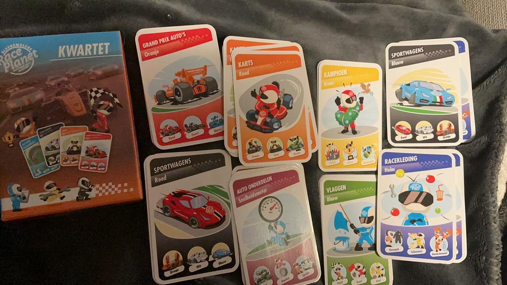 Kwartet race planet, Ophalen, Zo goed als nieuw, Kwartet(ten)