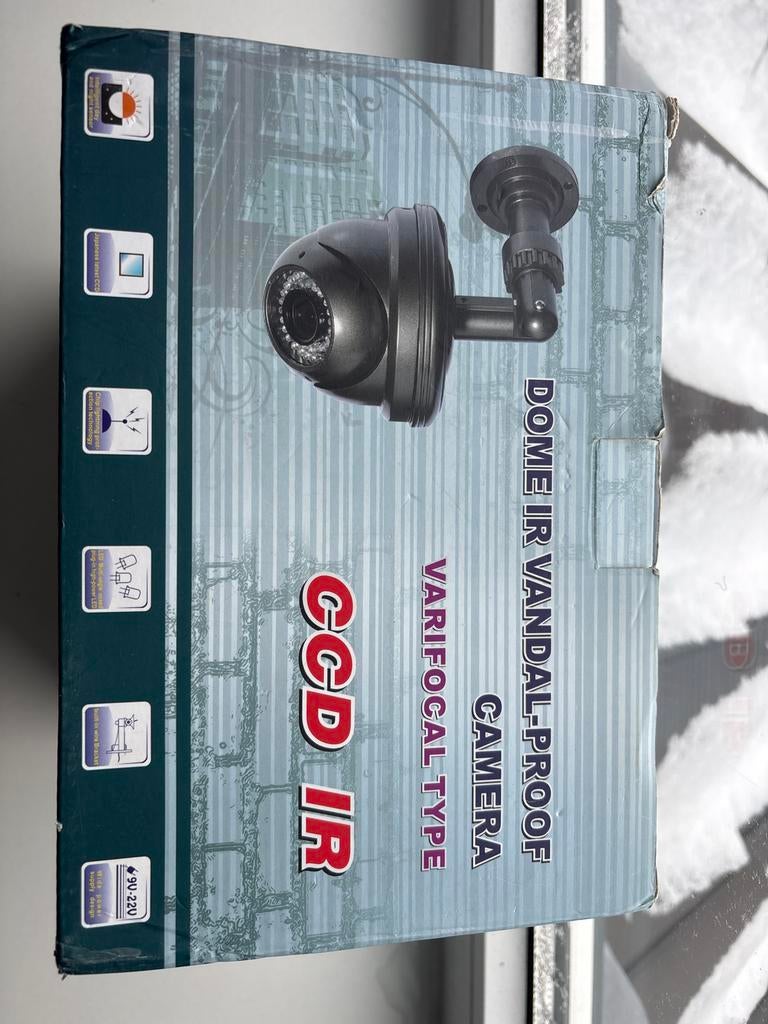 CCTV Camera IR Bekabeld - Dome Vandal-Proof, Ophalen of Verzenden, Nieuw, Buitencamera