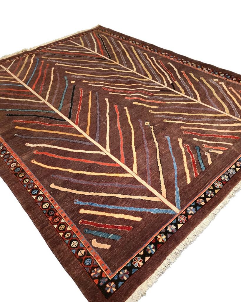 Groot Perzisch tapijt Azeri 350x250 wollen vloerkleed