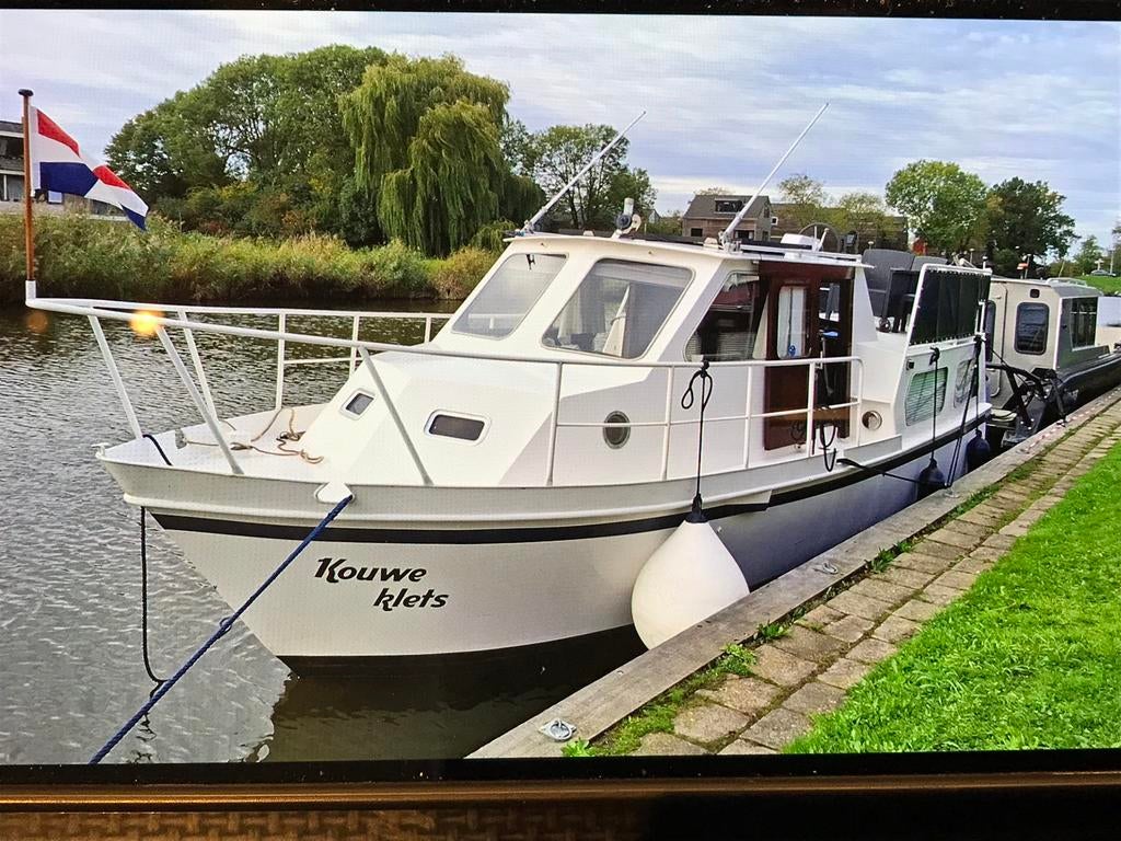 CASCARUDA KRUISER 9x3 . 2026 Nw Boegschroef, afstandbedienig, Watersport en Boten, Motorboten en Motorjachten, Ophalen, Gebruikt