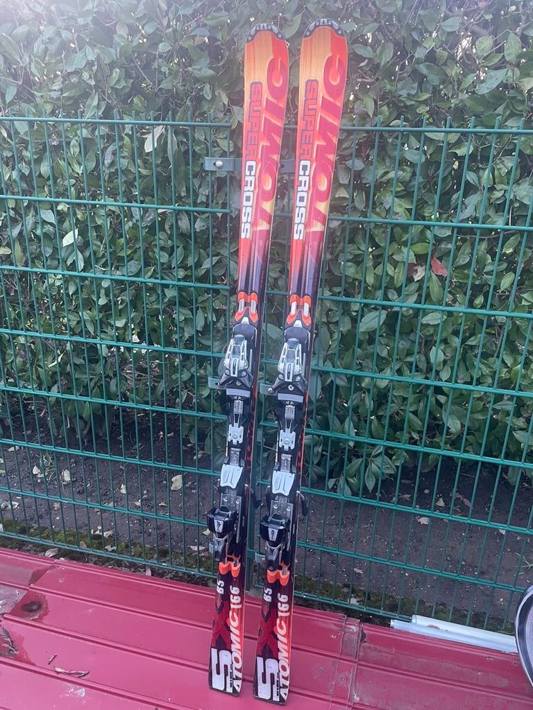 Atomic 166 cm ski’s in perfecte staat, Ophalen, 160 tot 180 cm, Zo goed als nieuw, Atomic