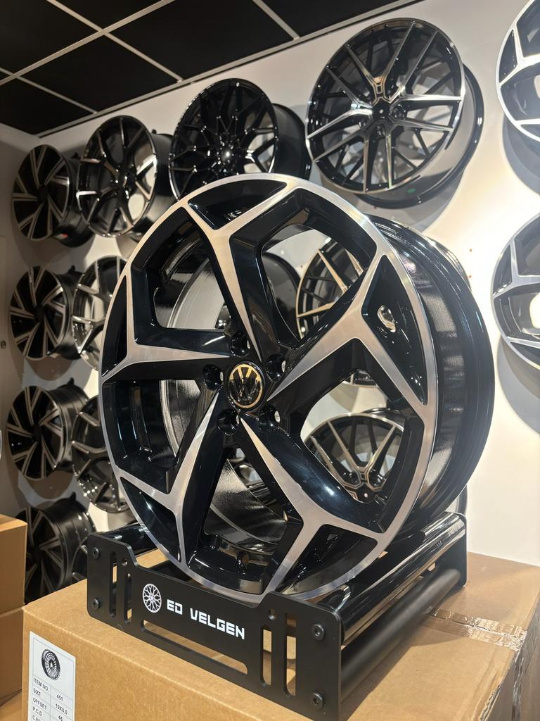 17 inch velgen voor Volkswagen Polo/A1/Ibiza “BONNEVILE LOOK, Auto-onderdelen, Banden en Velgen, Velg(en), Nieuw, 17 inch, Ophalen of Verzenden