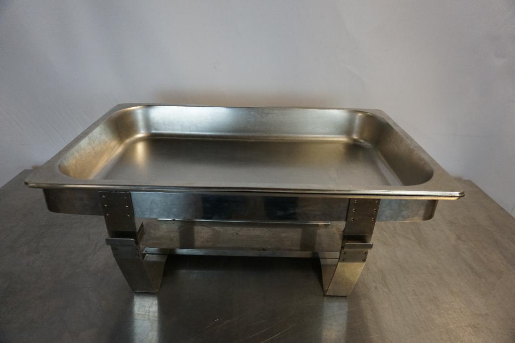 2x chafing dish | 1 met deksel, Ophalen of Verzenden, Gebruikt
