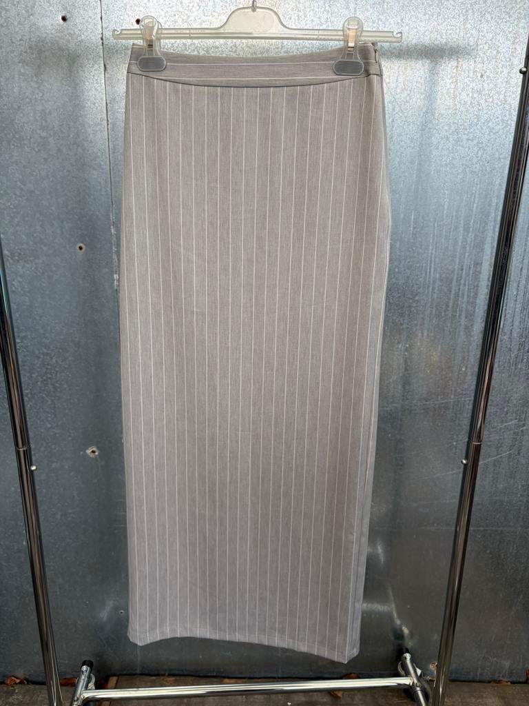 Chptrs chptr-s rok 34 skirt maxi grijs pinstripe chapters, Ophalen of Verzenden, Zo goed als nieuw, Maat 34 (XS) of kleiner, Grijs