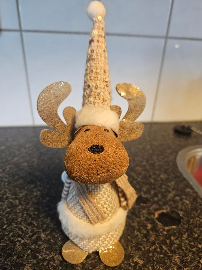 Leuke rendier decoratie, Ophalen of Verzenden, Zo goed als nieuw