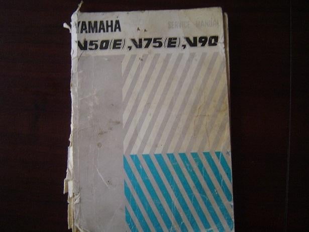 Yamaha V50 V75 V90 service manual werkplaatsboek, Fietsen en Brommers, Ophalen of Verzenden, Gebruikt