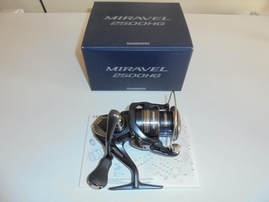 Shimano Miravel 2500HG Molen Spinning Nieuw., Ophalen of Verzenden, Nieuw, Molen